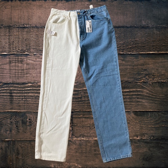 refuge Denim - NWT || Refuge Denim 2-Tone 90s Mom Jeans
